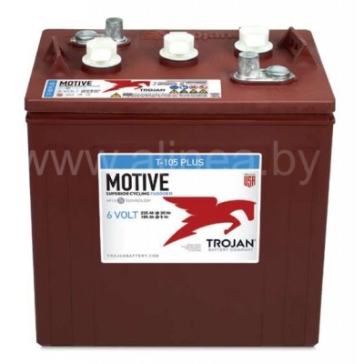 Аккумуляторная батарея тяговая Trojan T-105+ 6V/225Ah
