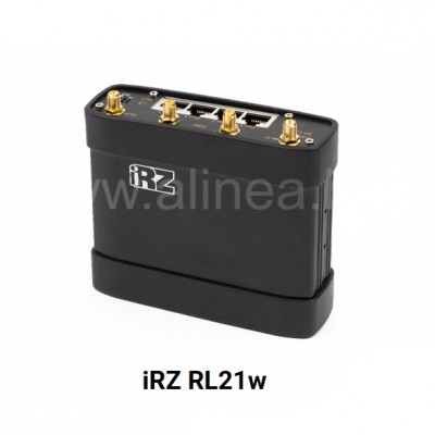 4G (LTE) роутер iRZ RL21w (4*LAN, RS232, RS485, 7 GPIO, Wi-Fi) без антенн и бп