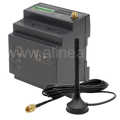 4G/GPRS/GSM-модем iRZ ATM42.B 12В/230В (7..40В DC, 90..264В AC), RS485, RS232, GPIO, GPO. C Антенной.