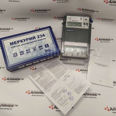 Меркурий 234 ART2-03 PR 5(10)А  УЦЕНКА! - НОВЫЙ Счетчик электроэнергии электронный 3-фазный многофункциональный трансформаторного включения