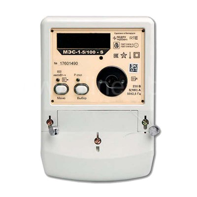 Электросчетчик МЭС-1 RADIO однофазный 5(100) - Счетчик электроэнергии с радиомодемом.