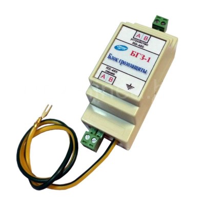 Блок грозозащиты интерфейсов БГЗ-1 (RS-485)