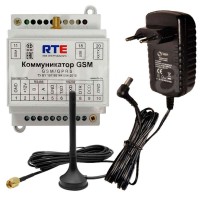 3G/GPRS/GSM-модем "Коммуникатор-GSM", RS485, RS232, USB, 8..28В DC. C Антенной и БП.