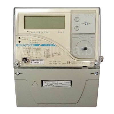 Электросчетчик CE301 S31 трехфазный 5(10)А, 400В, трансформаторное включение, RS485
