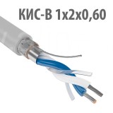 Кабель КИС-В 1x2x0.6 для интерфейса RS-485 (для внутр. прокл.), 1м