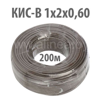 Кабель КИС-В 1x2x0.6 для интерфейса RS-485 (для внутр. прокл.), бухта 200м