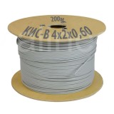 Кабель КИС-В 4x2x0.6 для интерфейса RS-485 (для внутр. прокл.), катушка 400м
