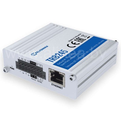 4G/3G/GPRS-шлюз Teltonika TRB245 (LTE Cat.4), Ethernet, RS232+RS485, 9-30В DC, 