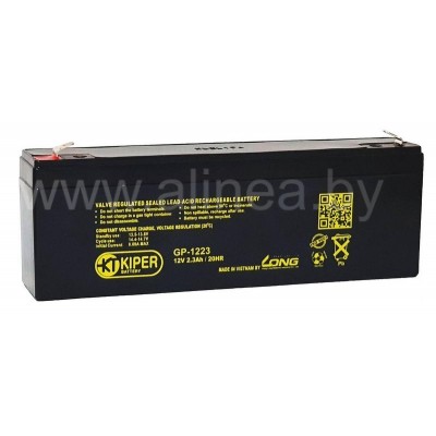 Аккумуляторная батарея Kiper GP-1223 F1 12V/2.3Ah (7444)