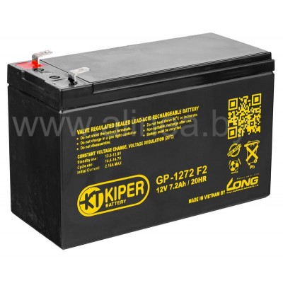 Аккумуляторная батарея Kiper GP-1272 F2 12V/7.2Ah (7447)