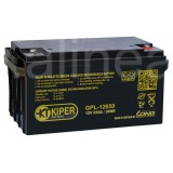 Аккумуляторная батарея Kiper GPL-12650 12V/65Ah (7454)
