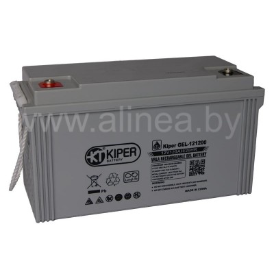 Аккумуляторная батарея гелевая Kiper GEL-121200 12V/120Ah (8047)
