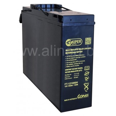 Аккумуляторная батарея Kiper FT-121000H 12V/100Ah (8433)