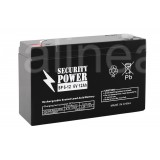 Аккумуляторная батарея Security Power SP 6-12 F1 6V/12Ah (7458)
