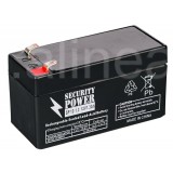 Аккумуляторная батарея Security Power SP 12-1,3 F1 12V/1.3Ah (8126)