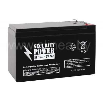 Аккумуляторная батарея Security Power SP 12-7 F1 12V/7Ah (7460)