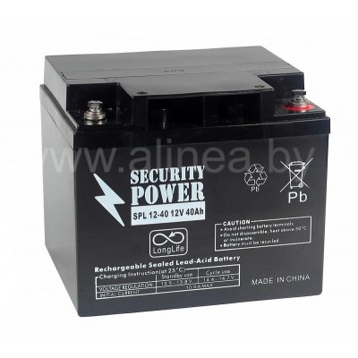 Аккумуляторная батарея Security Power SPL 12-40 12V/40Ah (7464)