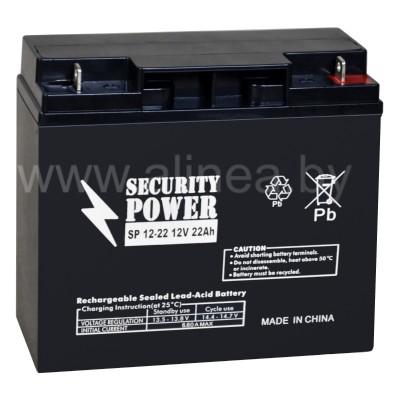Аккумуляторная батарея Security Power SP 12-22 12V/22Ah (8445)