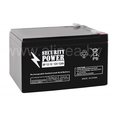 Аккумуляторная батарея Security Power SP 12-12 F1 12V/12Ah (7461)