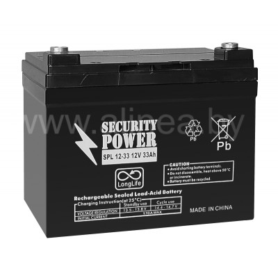 Аккумуляторная батарея Security Power SPL 12-33 12V/33Ah (8754)