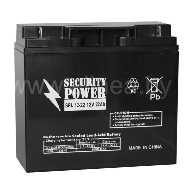 Аккумуляторная батарея Security Power SPL 12-22 12V/22Ah (8758)