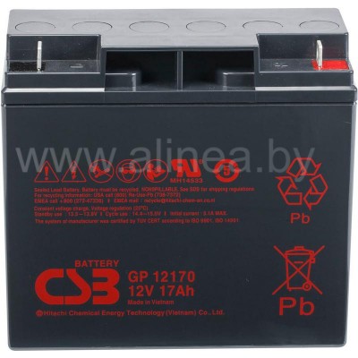 Аккумуляторная батарея CSB GP 12170 12V/17Ah (2002)